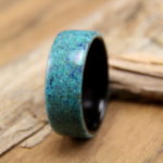 Macassar Ebony Turquoise Overlay